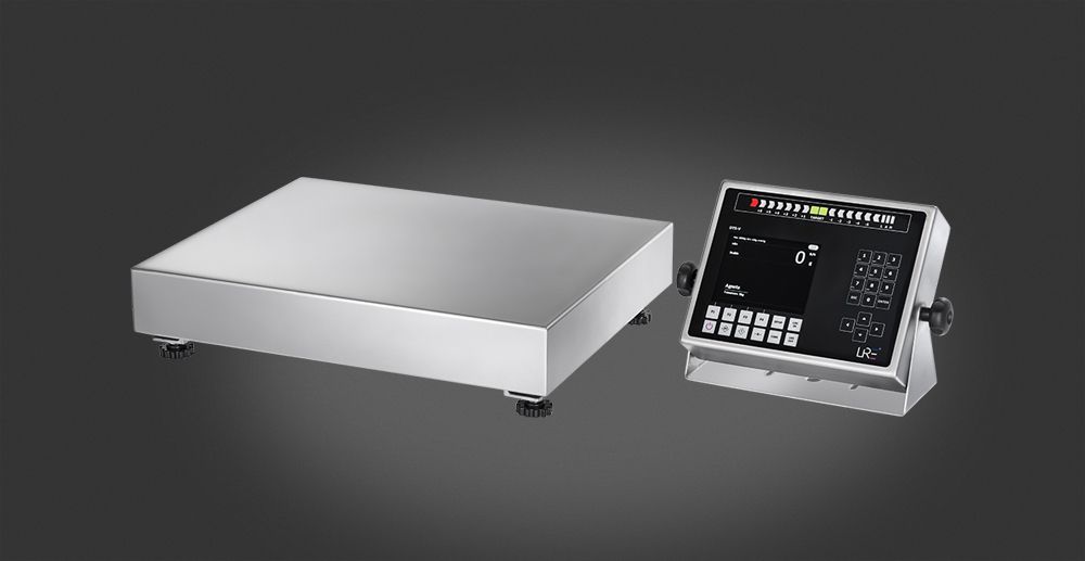 Smart scale which easily can be built-in a production line.